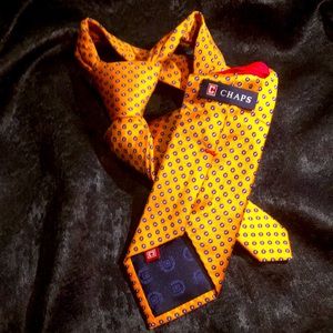 Men’s Retro”CHAPS” 100% Silk Tie